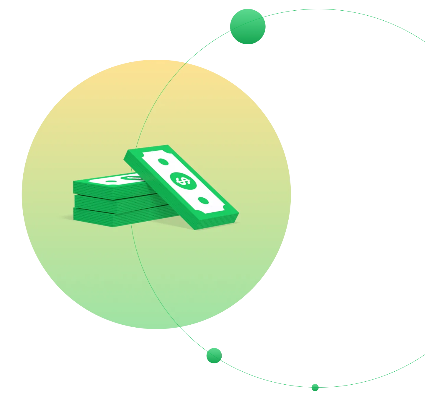 Choose the cash advance amount — illustrative example