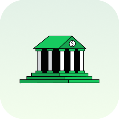 Hand with coin icon