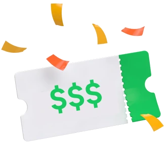 Coupon illustration showing $$$