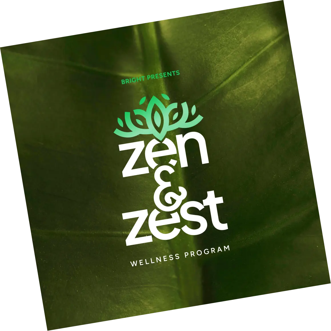 Zen & Zest wellness program card