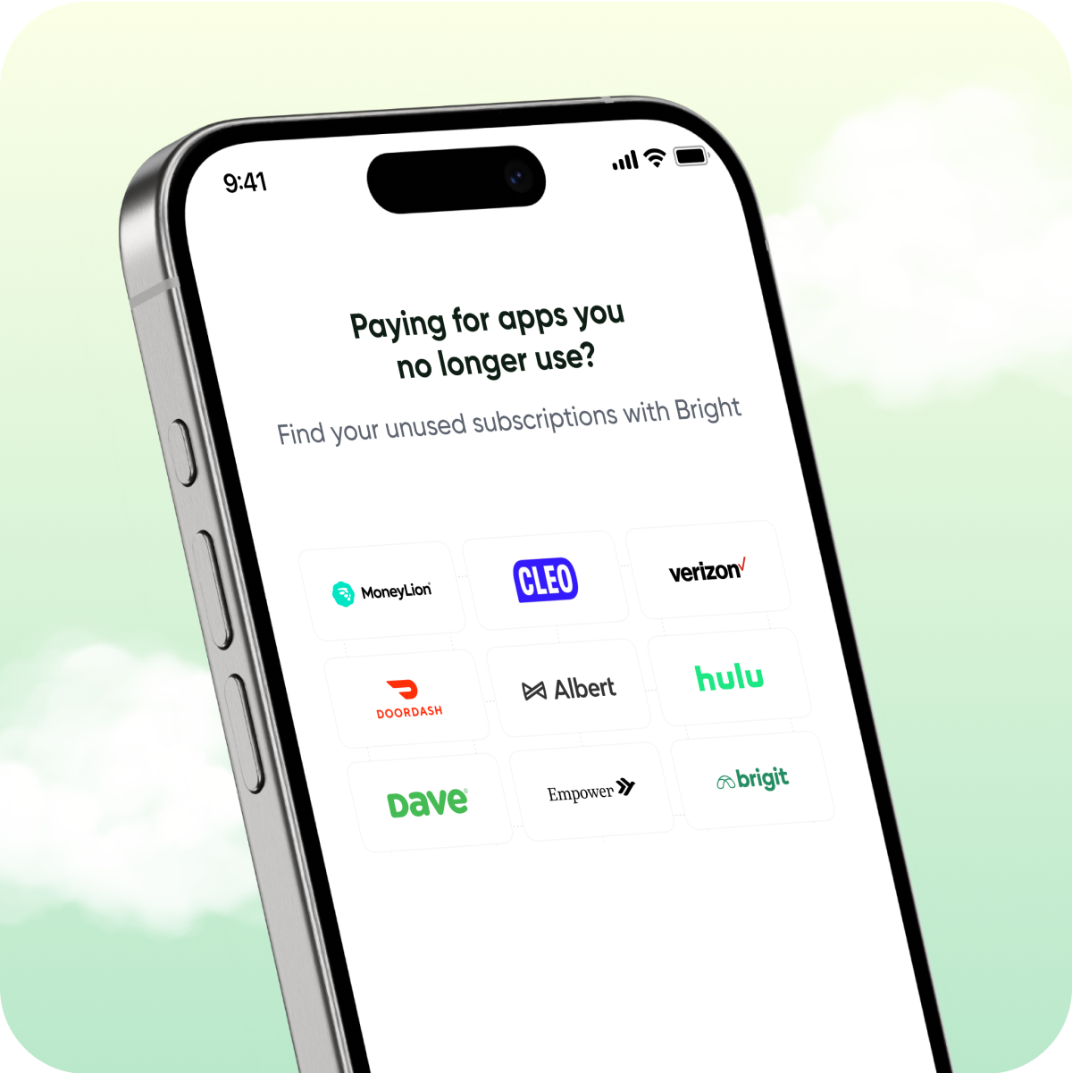 Credit History App Screen